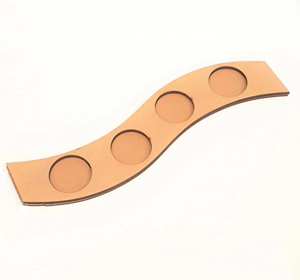 Tea Light Candle Holder - 4 Holes