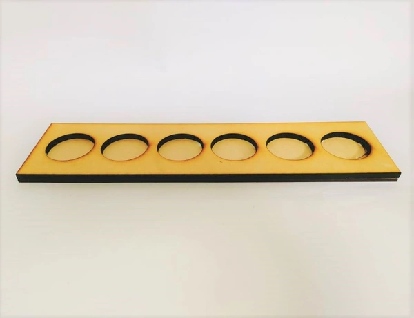 Tea Light Candle Holder - 6 Holes