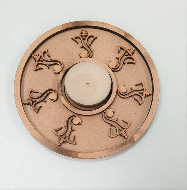 Tea Light Candle Holder - Ganesha