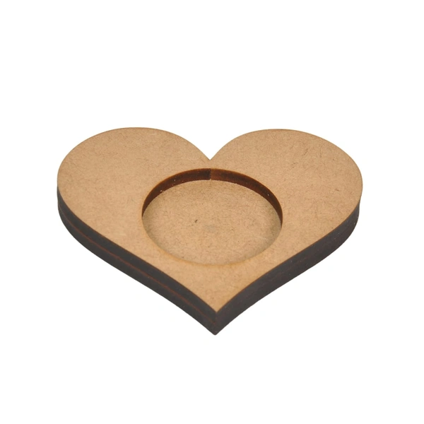 Tea Light Candle Holder - Heart  - 7