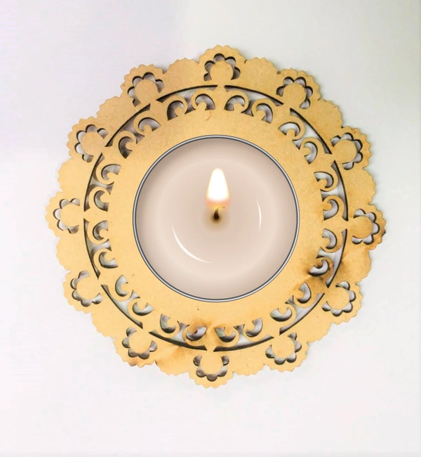 Tea Light Candle Holder - Laser cut