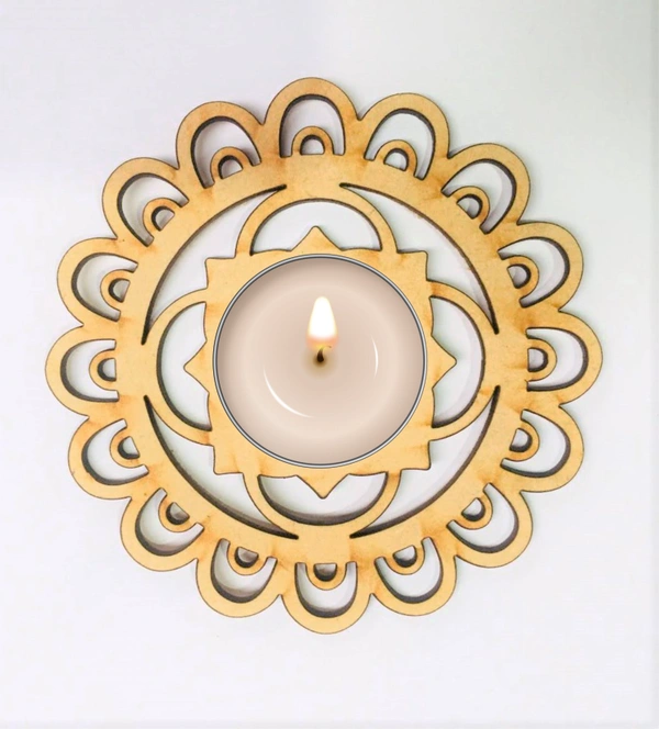 Tea Light Candle Holder - Laser cut