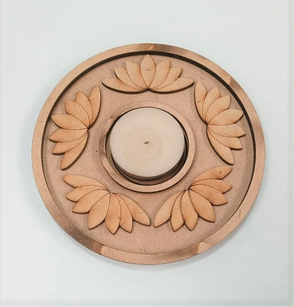 Tea Light Candle Holder - Lotus