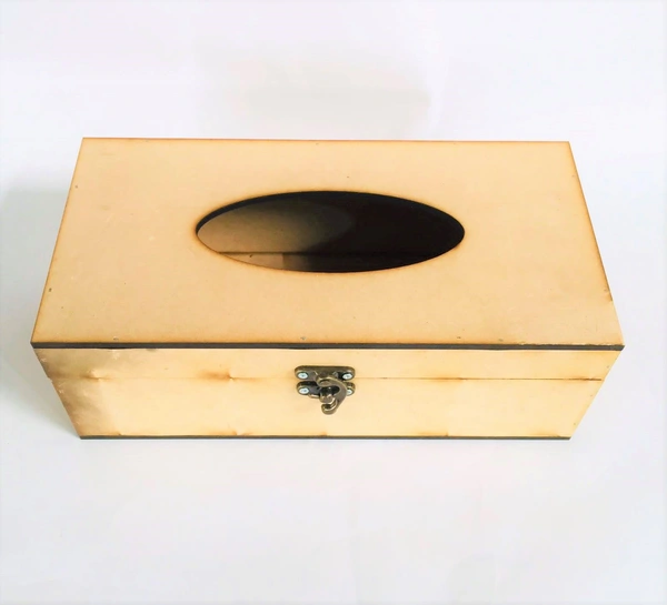 Tissue Box With Lock -1