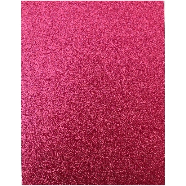 Glitter Foam Sheets A4 Pink Colour - 1pc