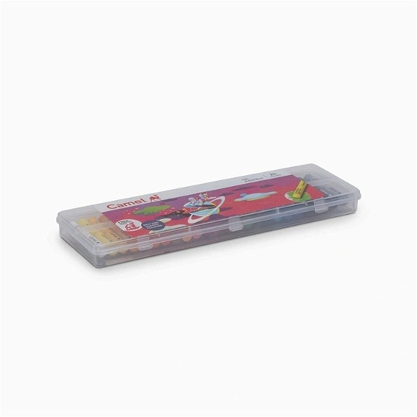 Camel Oil Pastel With Reusable Plastic Box - 25 Shades - 1PC