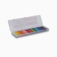 Camel Oil Pastel With Reusable Plastic Box - 25 Shades - 1PC