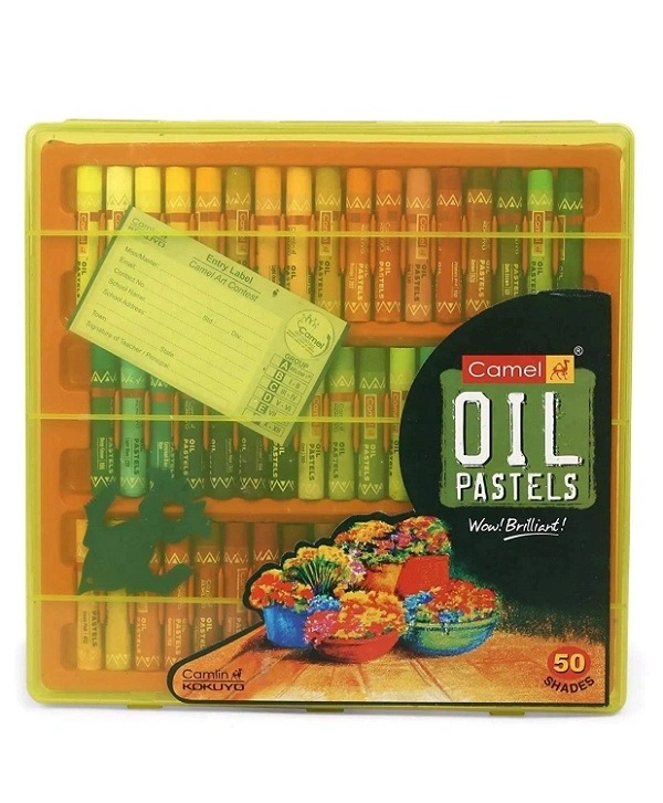 CAMEL Oil Pastels - 50 Shades