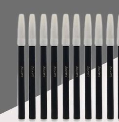 Black White - Sketch Pens | Silh-pen-blk-3t | Silhouette Of America