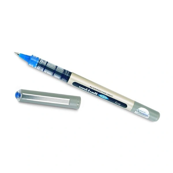 Uni-Ball Eye UB 157 Roller Pen | Tip Size 0.7 Mm | Comfortable Grip - BLUE, 1PC