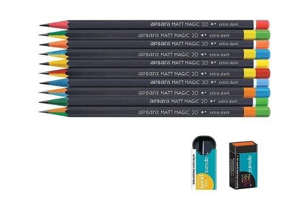 Apsara Matt Magic Pencil 2.0 [Pack Of 10]