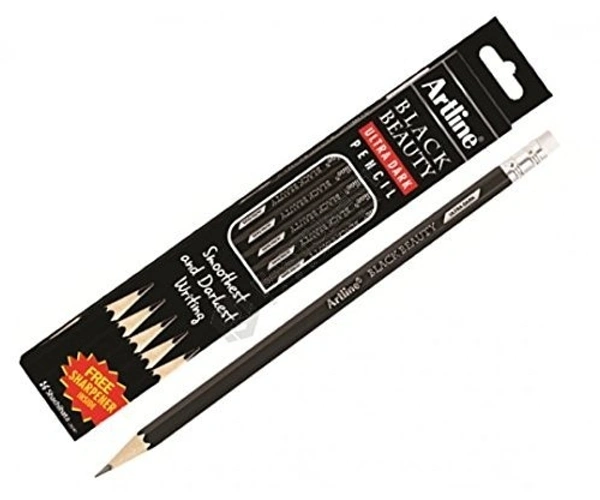 Artline Black Beauty Ultra Dark Pencils (Pack Of 1)