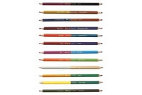 Faber - Castell Bi Colour Pencils - Pack Of 12 (24 Colours)