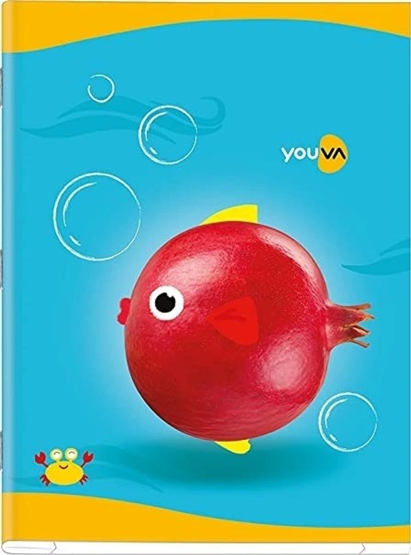 Navneet Youva |Four Line 172pg Notebook |18 Cm X 24 Cm Jumbo Size - 172pg, 1pc