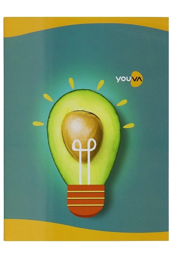 Navneet Youva |Square Line 76pg Notebook |18 Cm X 24 Cm Jumbo Size - 76pg, 1pc