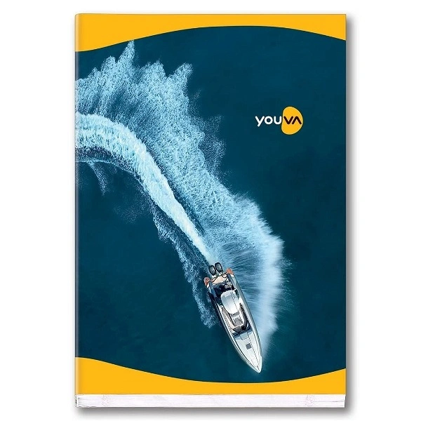 Youva |Single Line| A4 Size - 388pg 21 Cm X 29.7 Cm| 388 Pages A4 Note Book - 388pg, 1pc