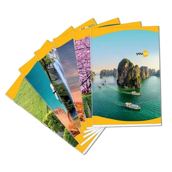 Youva |Single Line| A4 Size - 388pg 21 Cm X 29.7 Cm| 388 Pages A4 Note Book - 388pg, 1pc