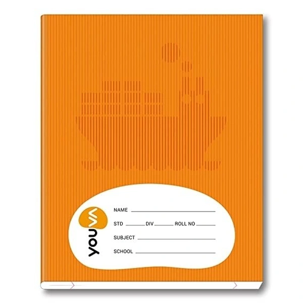 Youva |Big Square 172pg Notebook |18 Cm X 24 Cm Jumbo Size