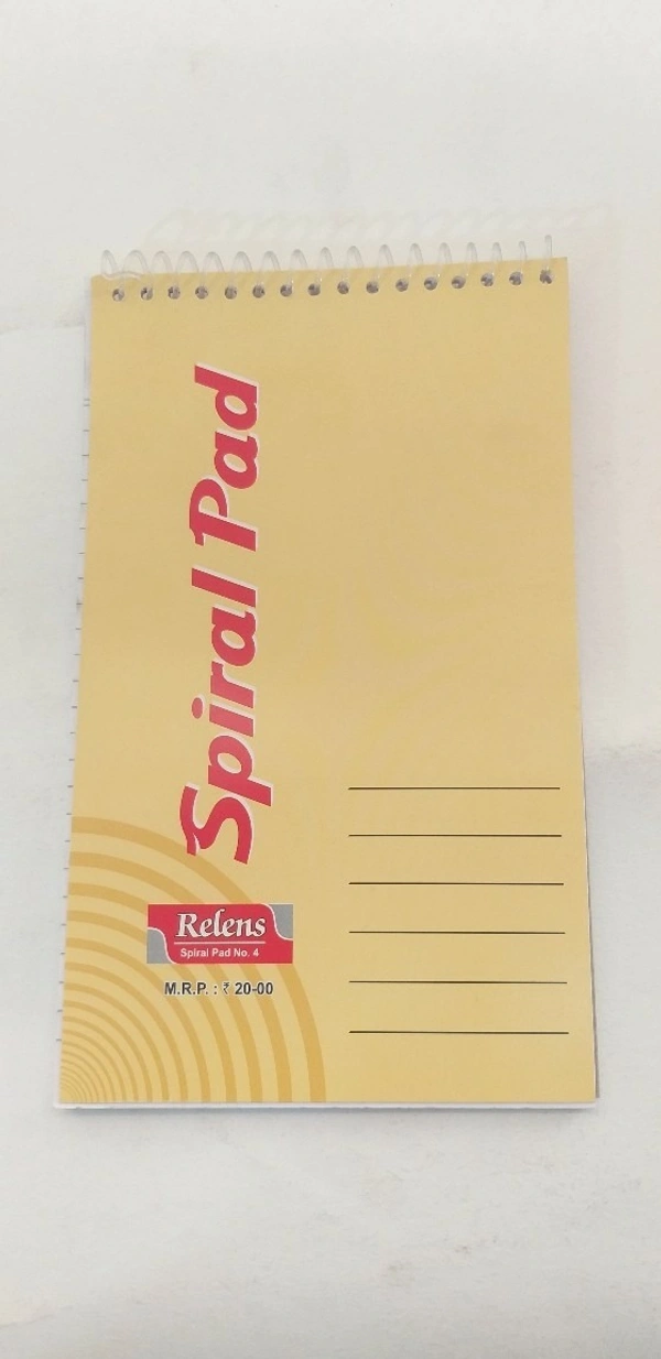 Top Spiral Pad No4 10.8x18cm