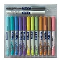 DOMS Pastel Brush Pens (14 Shades | 12 + 1 + 1) (Pack Of 1) - 1pc