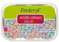Acrlyc Colour Set Of 6 - 1pc