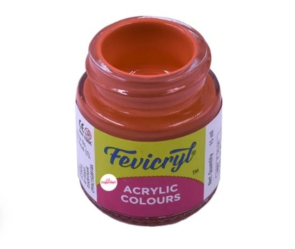 Fevicryl Acrylic Indian Red 10 Colour- 15 ML - 1pc