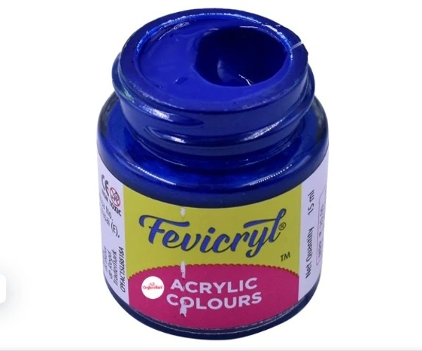 Fevicryl Acrylic Prussian Blue 19 Colour- 15 ML