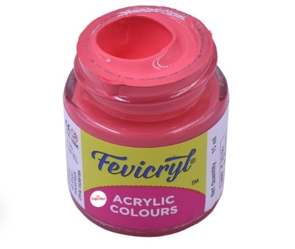 Fevicryl Acrylic Salmon Pink 65 Colour- 15 ML