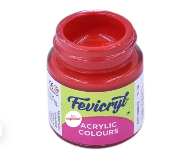Fevicryl Acrylic Cromson 04 Colour- 15 ML