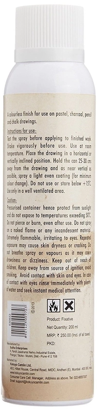 Camel Artists Fixative Spray, 200ml
