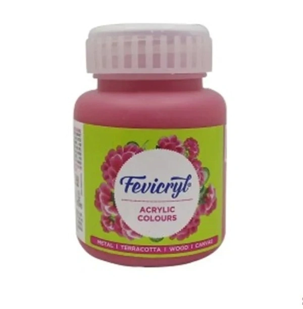 Fevicryl Crimson 04 Acrylic Colours 100ml Pidilite