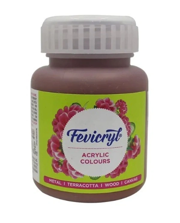 Fevicryl Dark Brown 05 Acrylic Colours 100ml Pidilite
