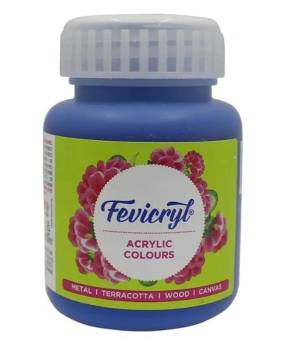 Fevicryl Prussian Blue 19 Acrylic Colours 100ml Pidilite