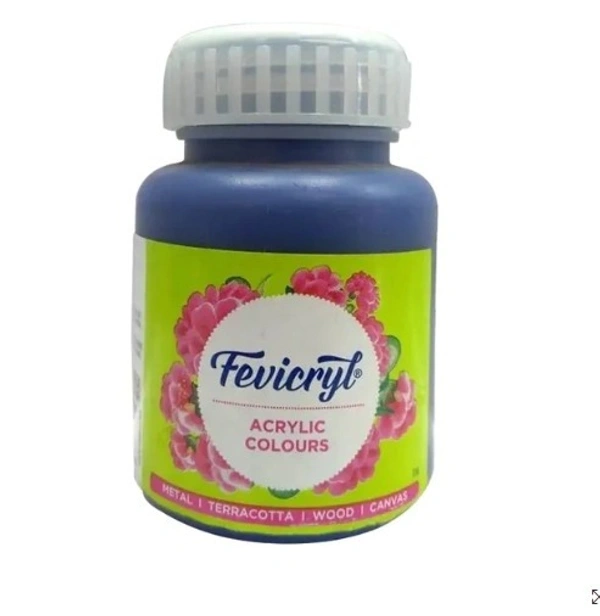 Fevicryl Ultramarine Blue 23 Acrylic Colours 100ml Pidilite