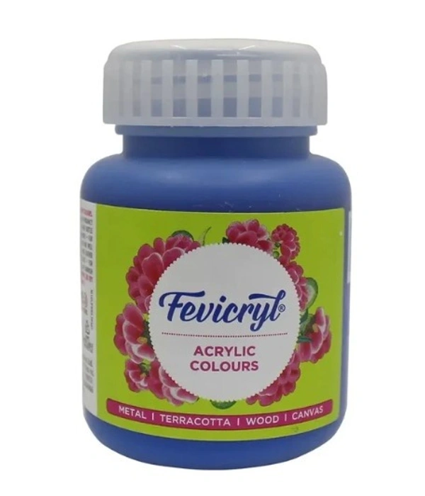 Fevicryl Cerulean Blue 32 Acrylic Colours 100ml Pidilite