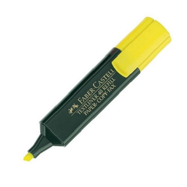 Faber-Castell Classic Textliner - Pack Of 1, Yellow