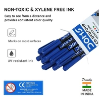 DOMS Non-Toxic CD-DVD/OHP Marker Pen - BLACK, 1PC