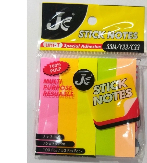 Sticky Note 1x3IN 50 Sheet 5COLOURS