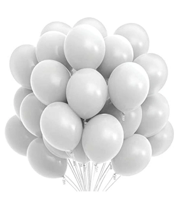 White Balloons Approx. 35pc