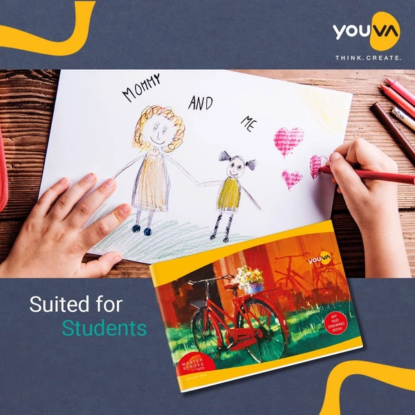  Navneet Youva | Soft Bound | Drawing Book | 36 Pages  A4