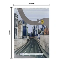 Navneet Youva | Spiral Bound | Sketch Book | 29.7x42 cm | 36 Pages - 1pc