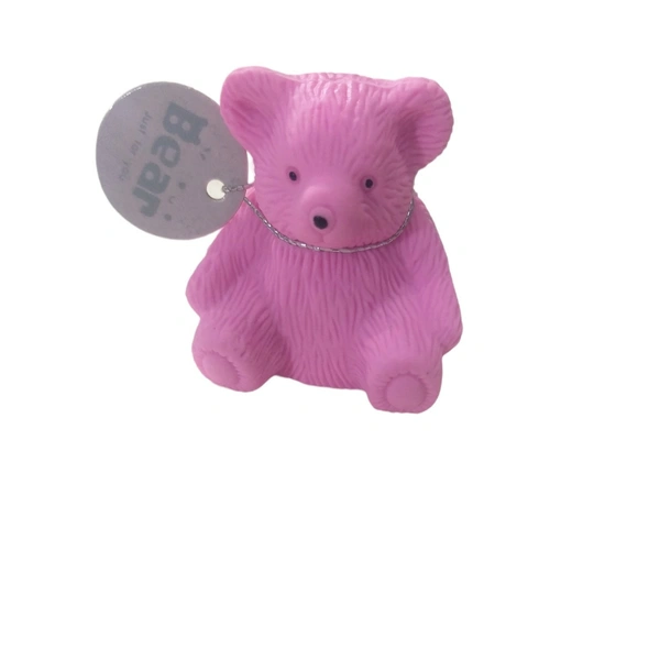 Bear SHARPENER With Eraser - pink