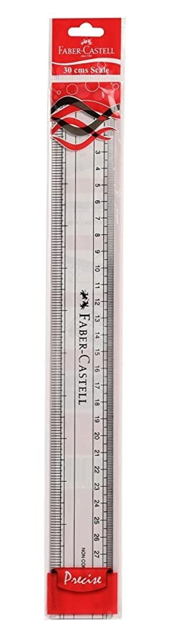 Faber-Castell Transparant Broad Scale - 30cm - 1pc