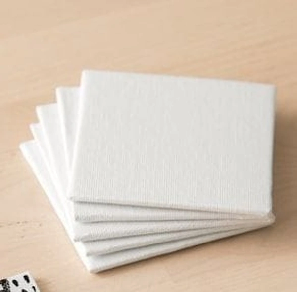 3x3 Canvas Board For Painting - 1pc