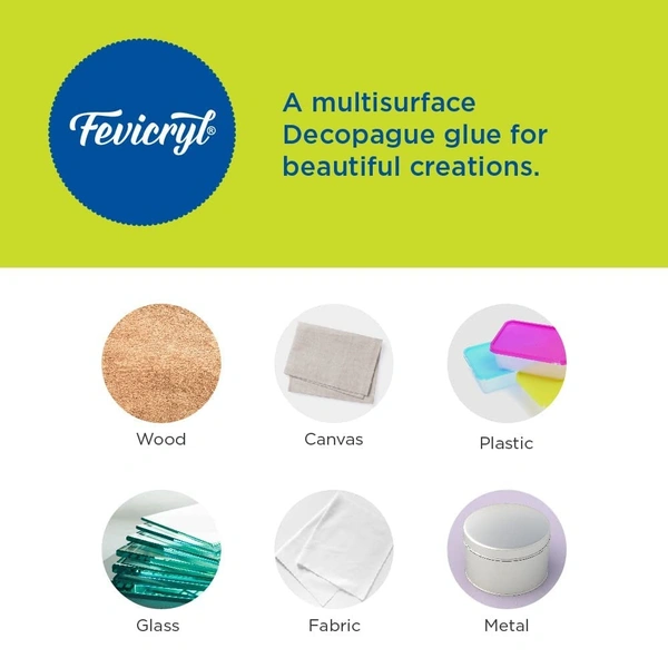 Fevicryl Make Your Craft Modge Podge Gloss 120 Ml