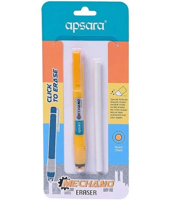 Pen shape eraser apsara eraser