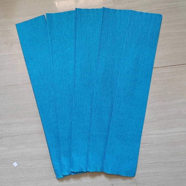 Sky Blue Crepe Paper