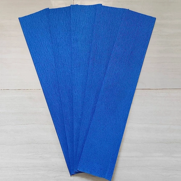 Blue Crepe Paper