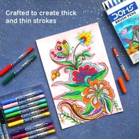 DOMS 14 Shades Brush Pens Box Pack