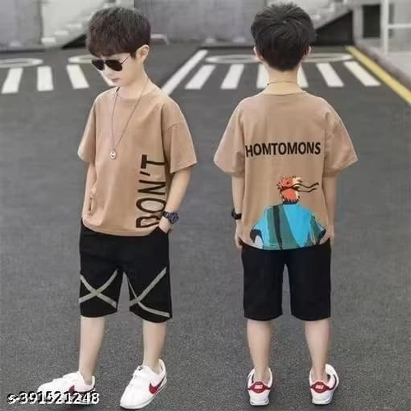 BOYS TOP AND BOTTOM SET - 5-6 Years